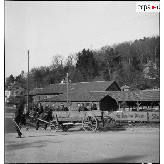 Prisonniers de guerre français libérés. [description provisoire]