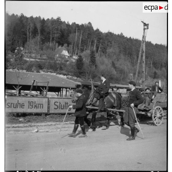Prisonniers de guerre français libérés. [description provisoire]