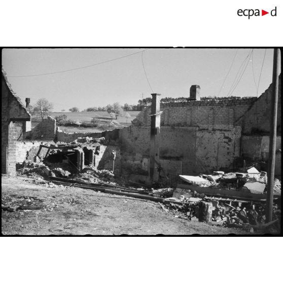 Ruines dans les environs de Stuttgart ou Pforzheim.