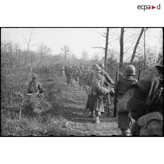 Progression du 4e RTT de la 3e DIA dans les environs de Stuttgart.