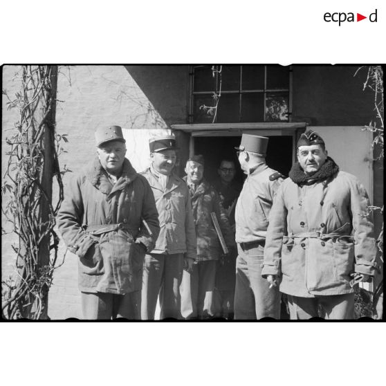 Cérémonie en l'honneur du 49e RI à Stuttgart.