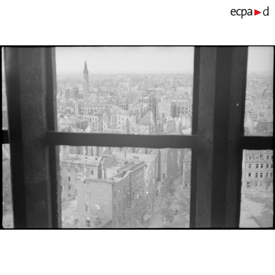 Ruines de la ville de Magdeburg (ou Magdebourg).