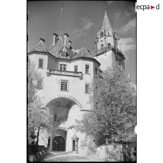 Le château des Hohenzollern à Sigmaringen.