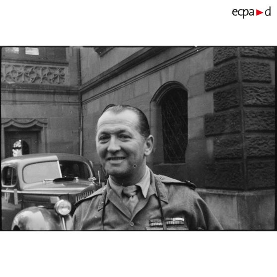 Portrait d'un officier de la 1re armée.