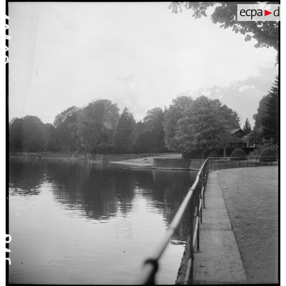 L'embarcadère de l'hôtel Bad Schachen à Lindau.