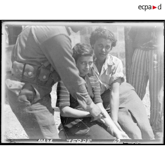 Le camp d'Allach en Bavière, annexe du camp de concentration de Dachau.