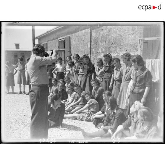 Le camp d'Allach en Bavière, annexe du camp de concentration de Dachau.