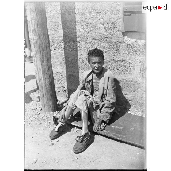 Le camp d'Allach en Bavière, annexe du camp de concentration de Dachau.