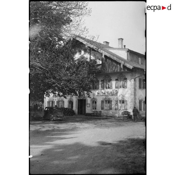Etablissement de tourisme sur les bords du lac d'Ammersee.