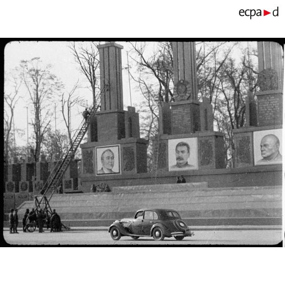 Monument commémoratif à la gloire des Alliés dans Berlin.