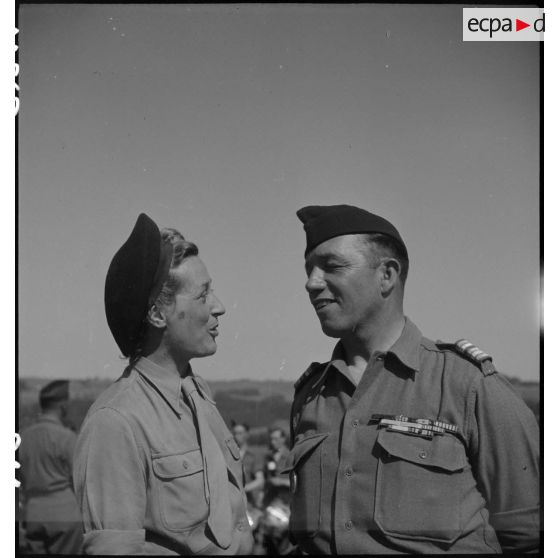 Cérémonie de présentation du drapeau du 151e RI.