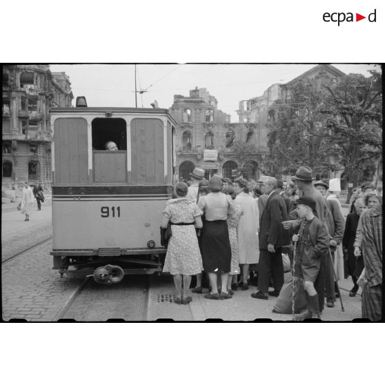 Le service des tramways de Stuttgart reprend.