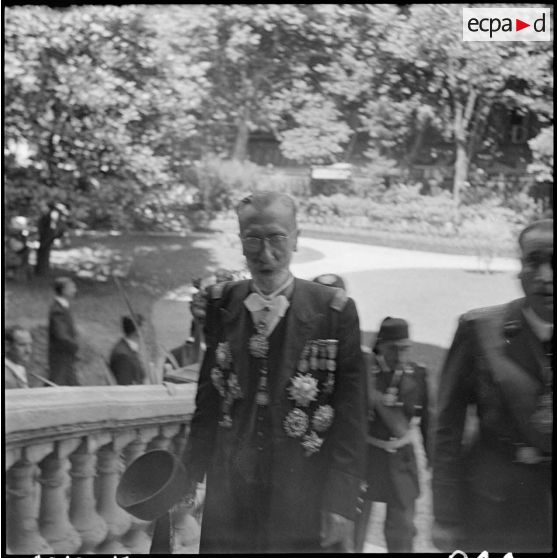 Défilé du 14 juillet 1945  à Paris.