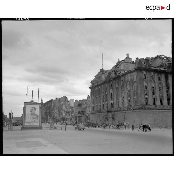 L'avenue Unter den Linden à Berlin.