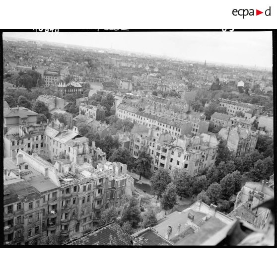 Vue générale d'un quartier de Berlin.