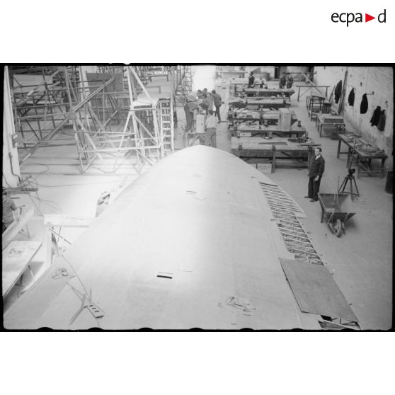 Construction des ailes.