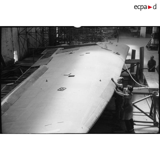 Construction des ailes.