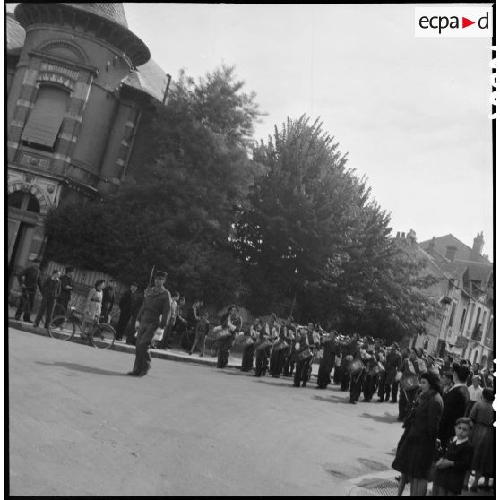 Défilé de la fanfare.