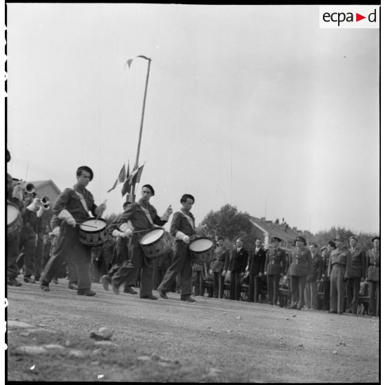 Défilé de la fanfare.