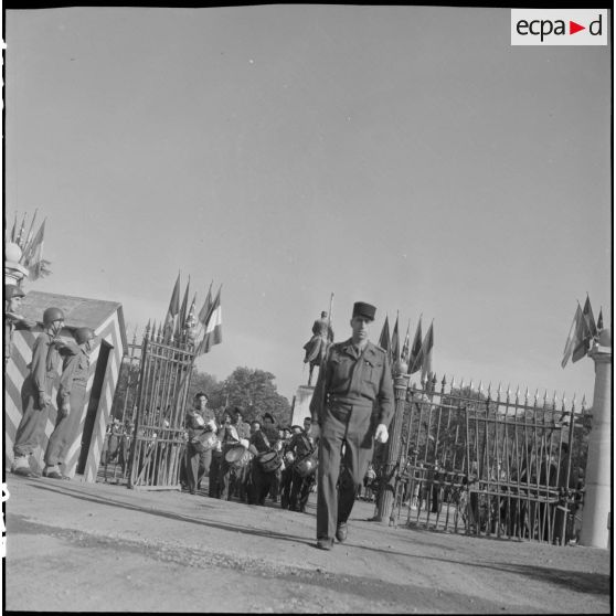 Défilé de la fanfare.