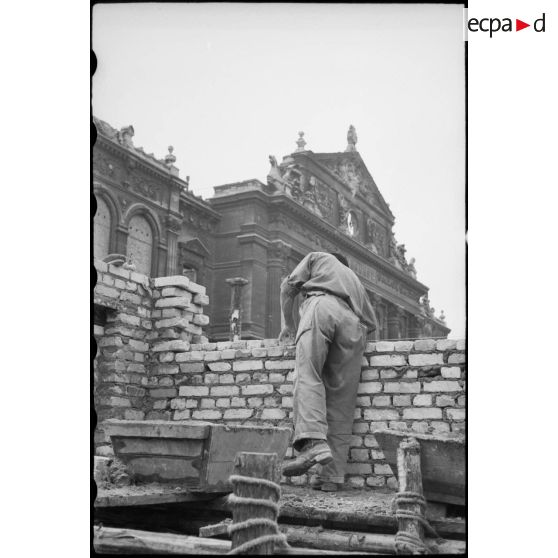 Travaux de reconstruction du Havre.