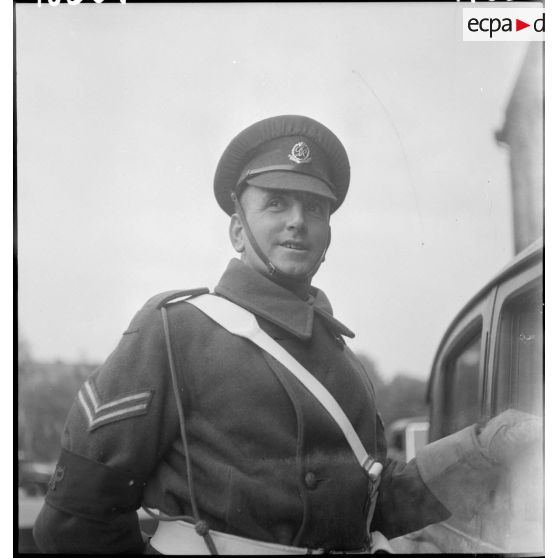 Officier de l'armée britannique.