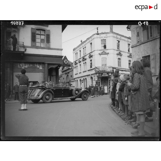 tgraversée de la ville de Neustadt an der Weinstrasse.