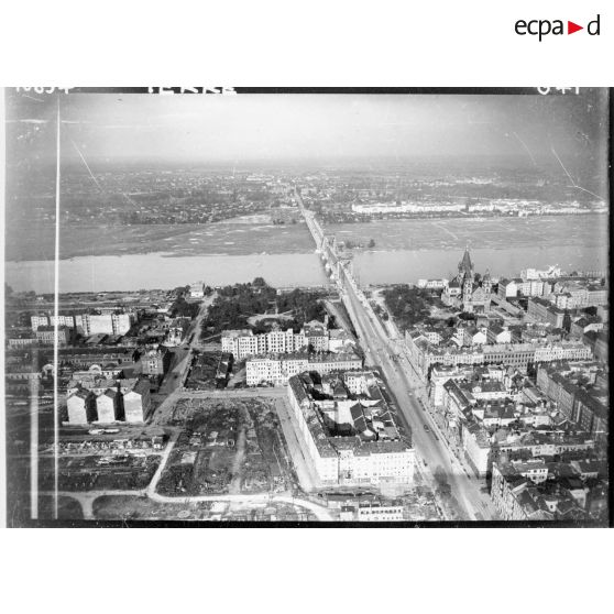 Vues aériennes de Vienne.