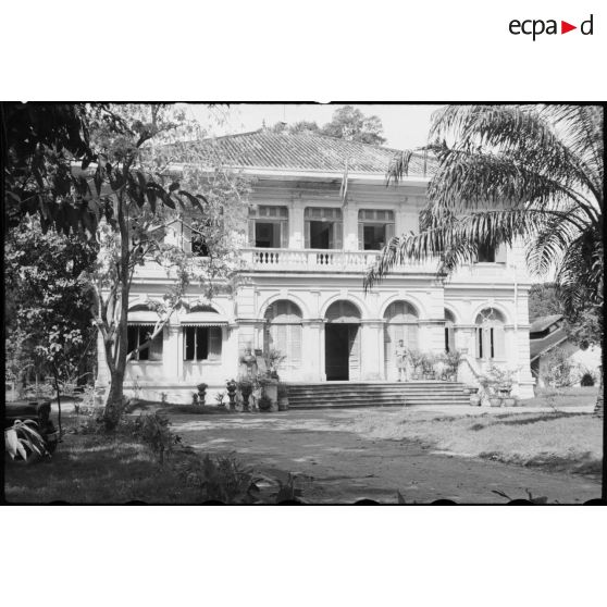 La résidence de l'administrateur à My Tho.