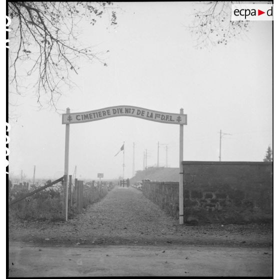 Entrée du cimetière d'Obernai.