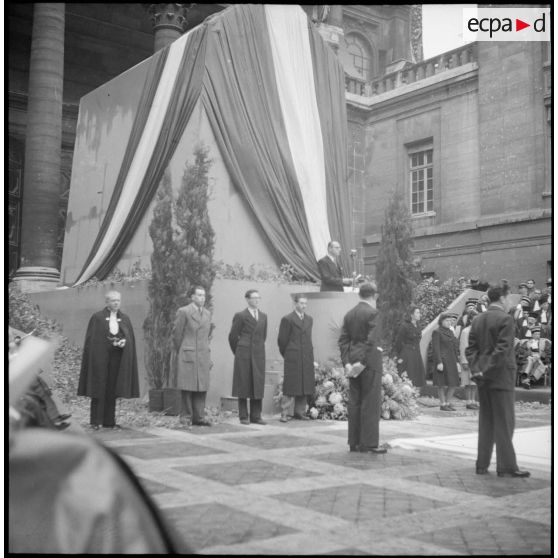 Discours de M. Diraud, instituteur de la ville de Paris, déporté.