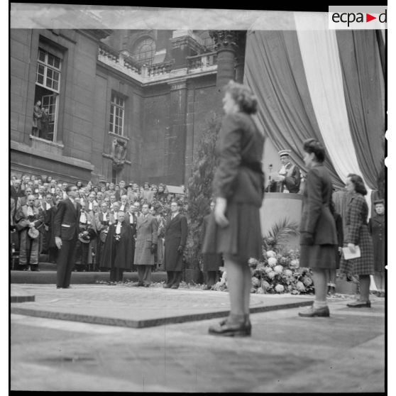 Discours de M. Roussy, recteur de l'académie de Paris.