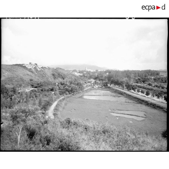 Vue aérienne de la ville de Nha Trang.