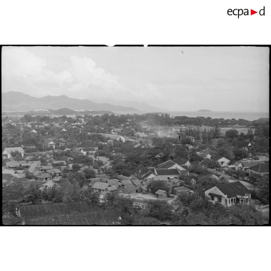Vue aérienne de la ville de Nha Trang.