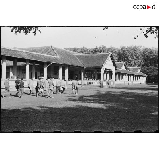 Les bâtiments extérieurs de l' hôpital de CHUP (dispensaire des plantations).