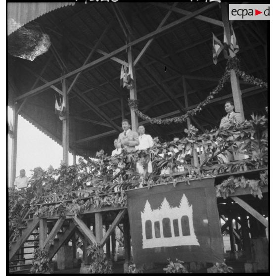 Allocution de sa majesté NORODOM SIHANUK, roi du CAMBODGE au stade de KOMPONG-CHAM.