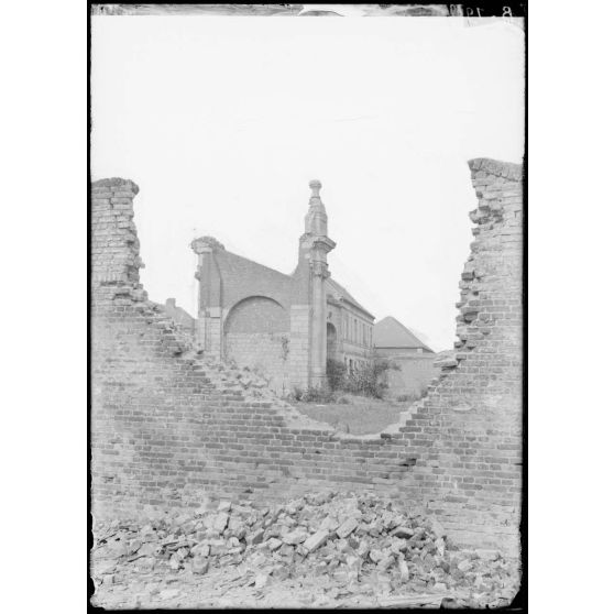 Mont Saint Eloi - Ruines. [légende d'origine]