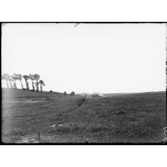 Ligny (Nord) éclatement d'obus. [légende d’origine]