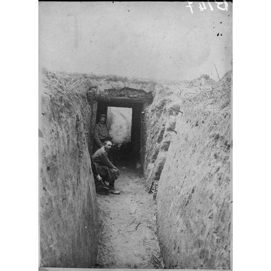 Boyau de communication de Bareuil (Pas-de-Calais). [légende d'origine]