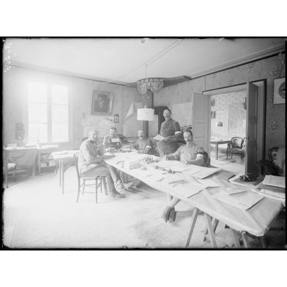 QG Bar-le-Duc. 3e bureau. [légende d’origine]
