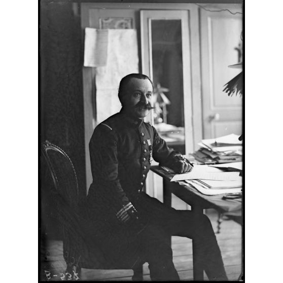 QG Ste Menehould. Chef d’État-major. [légende d’origine]