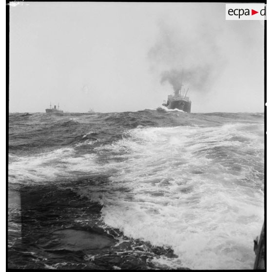 Convoi maritime entre la France et l'Afrique française du Nord (AFN).