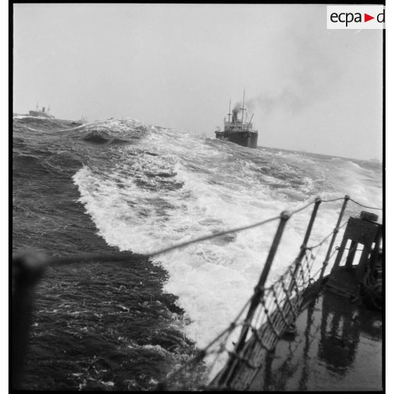 Convoi maritime entre la France et l'Afrique française du Nord (AFN).