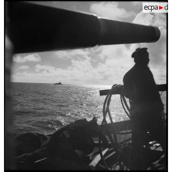 Convoi maritime entre la France et l'Afrique française du Nord (AFN).