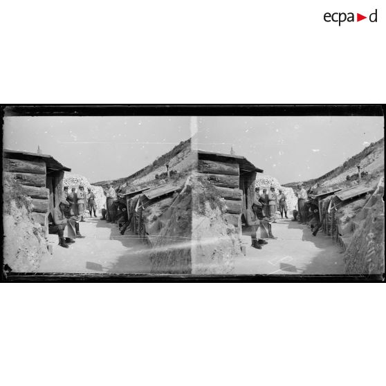 Secteur de la Butte de tir. Cagnas. [légende d’origine]