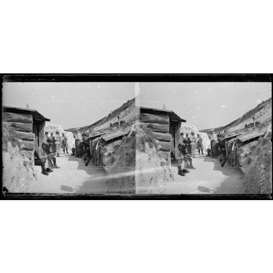 Secteur de la Butte de tir. Cagnas. [légende d’origine]