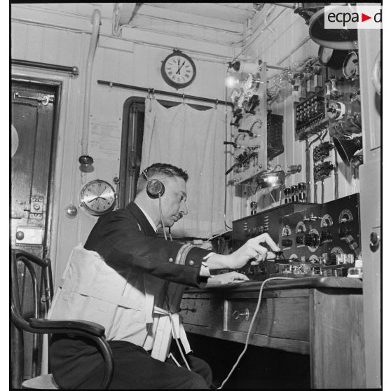 Exercice d'alerte à bord du paquebot Brazza.