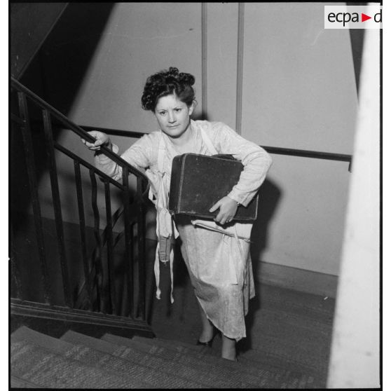 Exercice d'alerte à bord du paquebot Brazza.