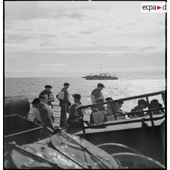 Convoi maritime à destination de la Norvège.