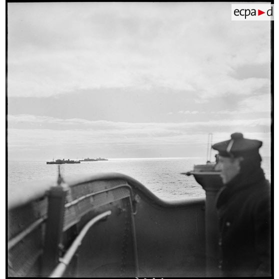 Convoi maritime à destination de la Norvège.